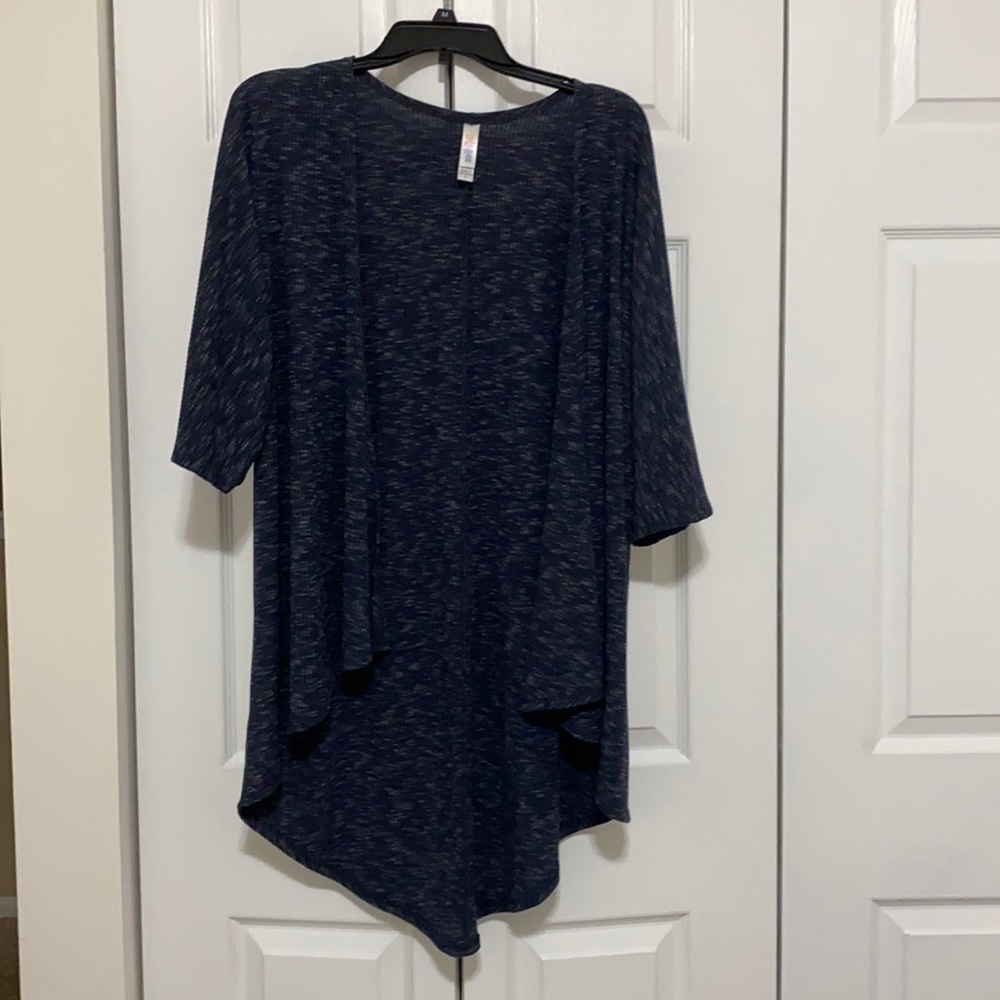LuLaRoe navy blue lightweight cardigan S
